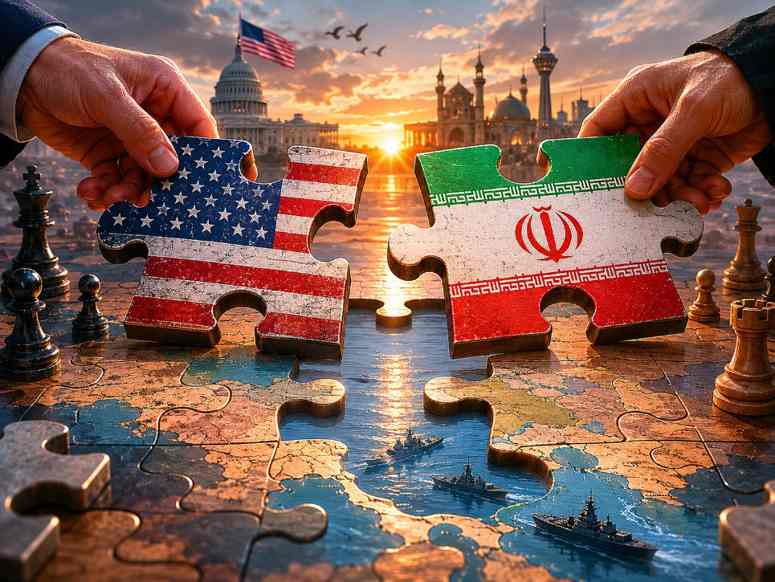 US IRAN PUZZLE
