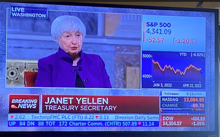 US Treasury Secretary Yellen