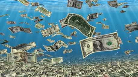 US dollar sinking