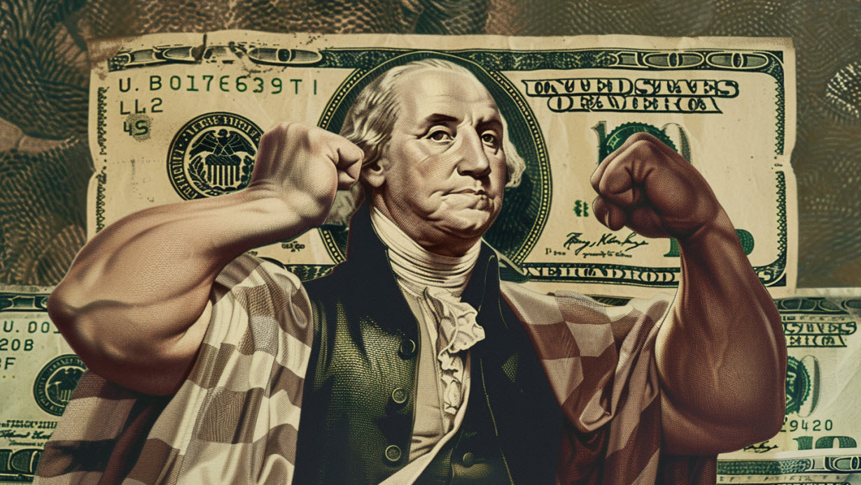 US dollar strong