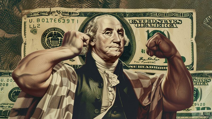 US dollar strong