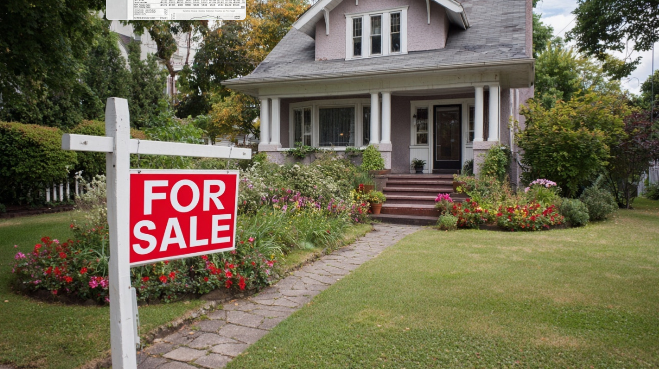 US house for sale pending home sales