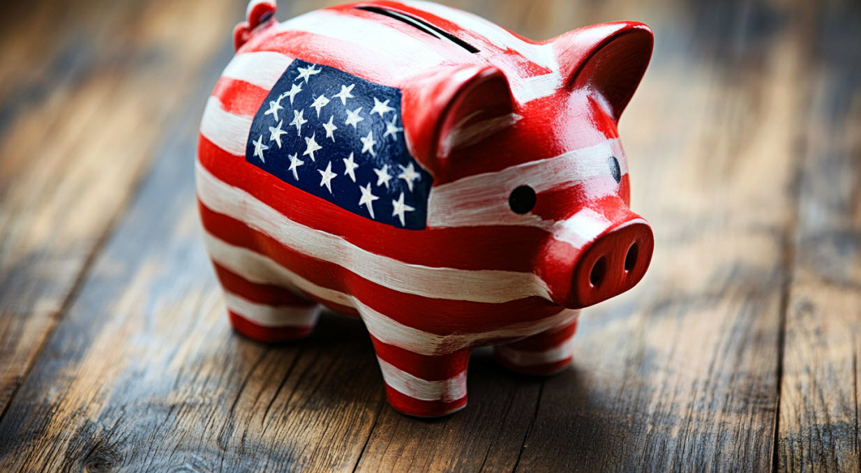 USA piggybank