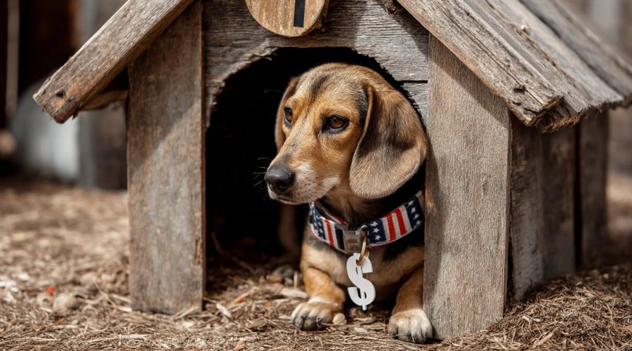 USD doghouse 3 dollar