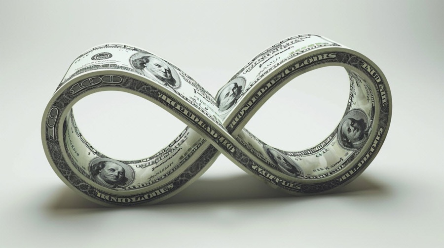 USD infinite US dollar infinity