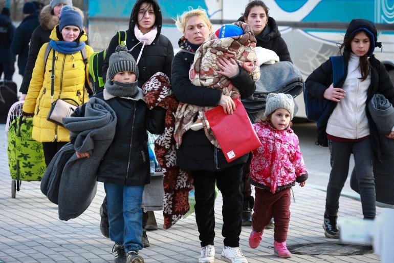Ukraine refugees 07 March 2022