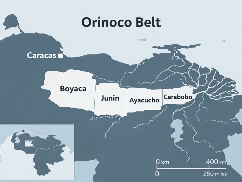 Venezuela Orinoco belt