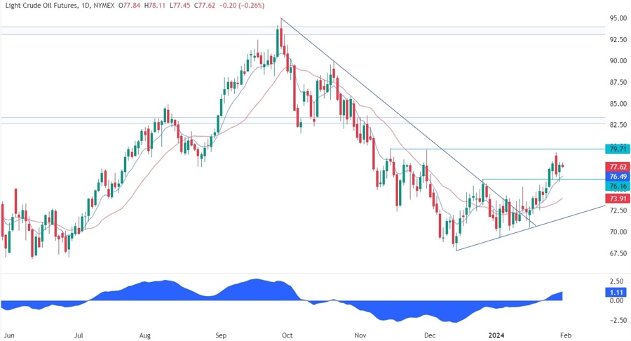WTI Crude Oil Technical Analysis
