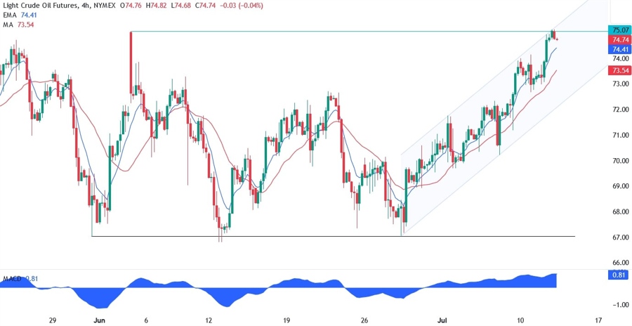 WTI Crude Oil Technical Analysis