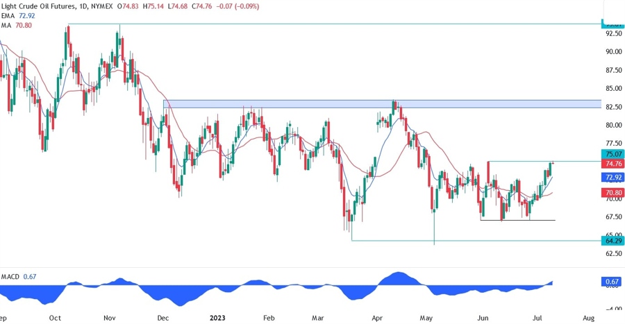 WTI Crude Oil Technical Analysis