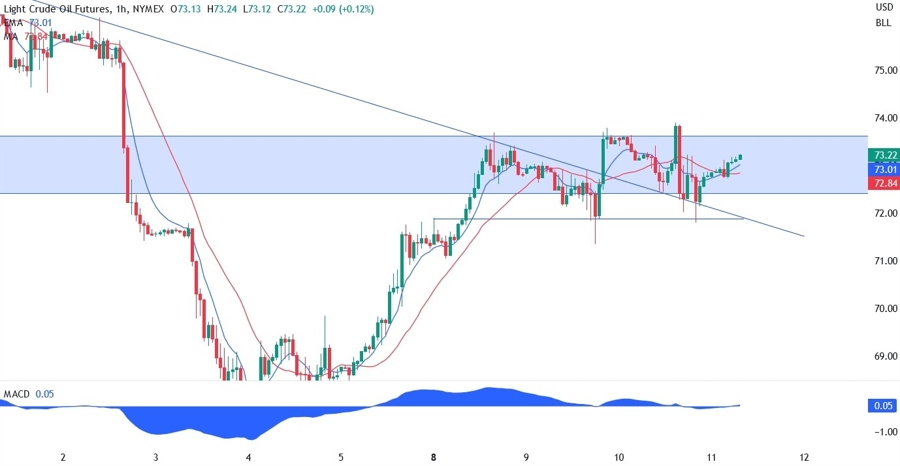 WTI crude oil technical analysis