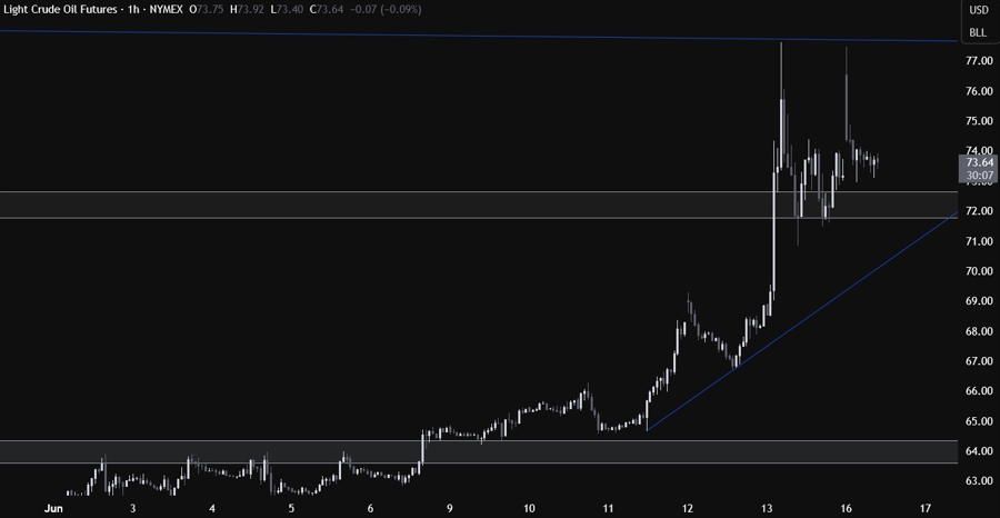 WTI crude oil