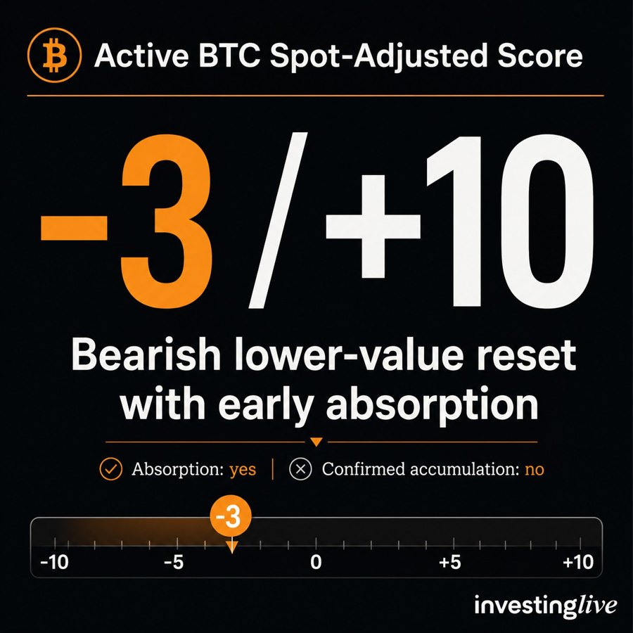 Weekend price score in bitcoin spot price at investingLive
