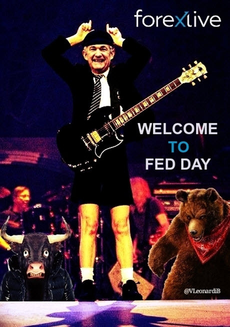 Welcome to Fed day Powell meme