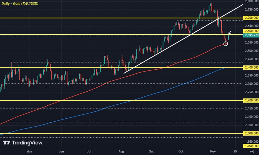 XAUUSD D1 18-11