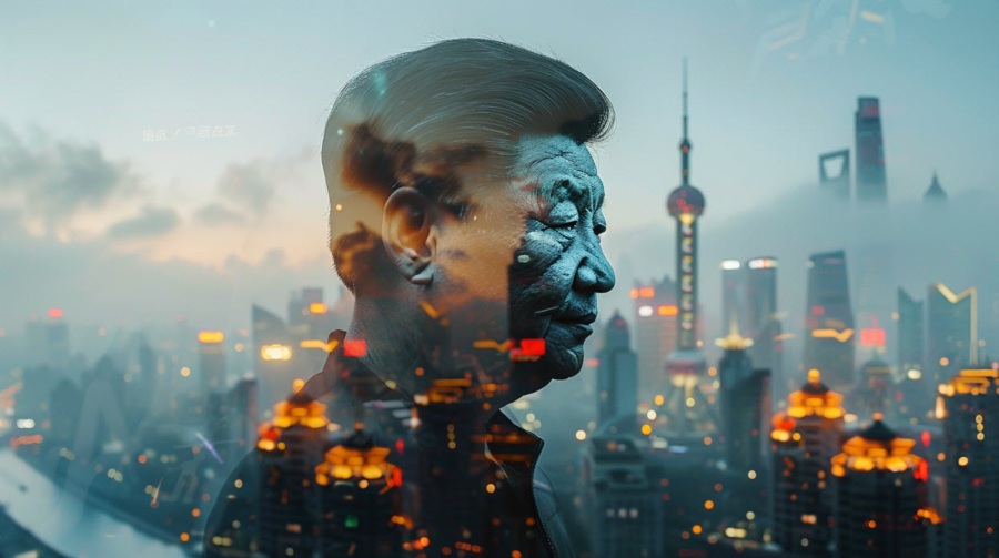 Xi double exposure