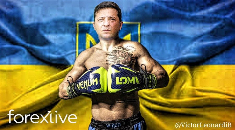 Zelensky boxing meme