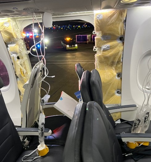 alaska airlines door plug 09 January 2024