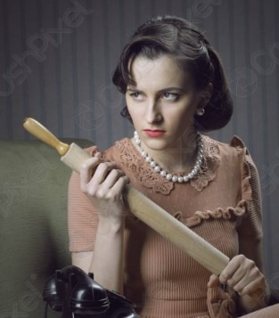 angry wife