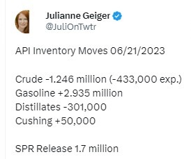 api tweet 22 June 2023