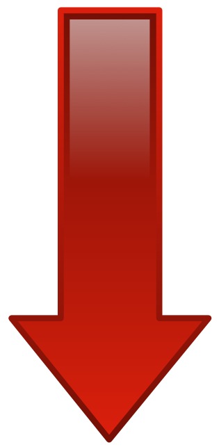arrow red down