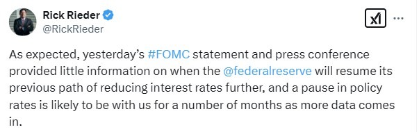 blackrcok rieder Federal Reserve 31 January 2025