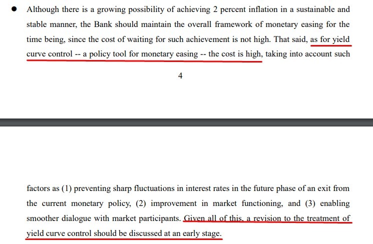 boj summary Bank of Japan ycc change pivot 26 June 2023