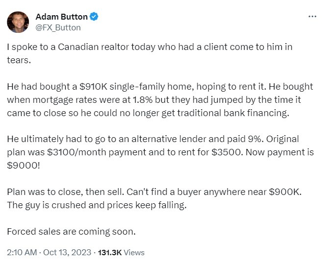 canada real estate 13 October 2023