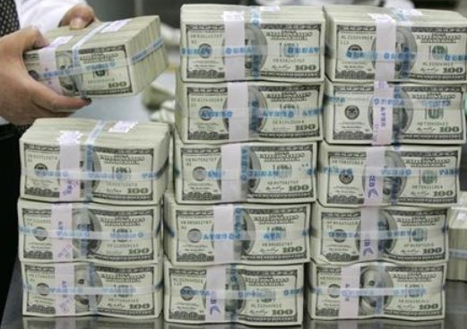 pile of cash