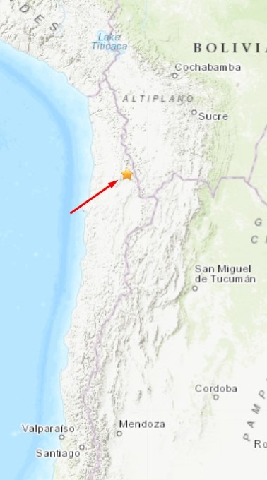 chile earthquake 28 November 2022