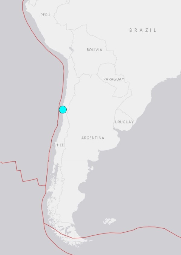 chile earthquake 6 September 2023