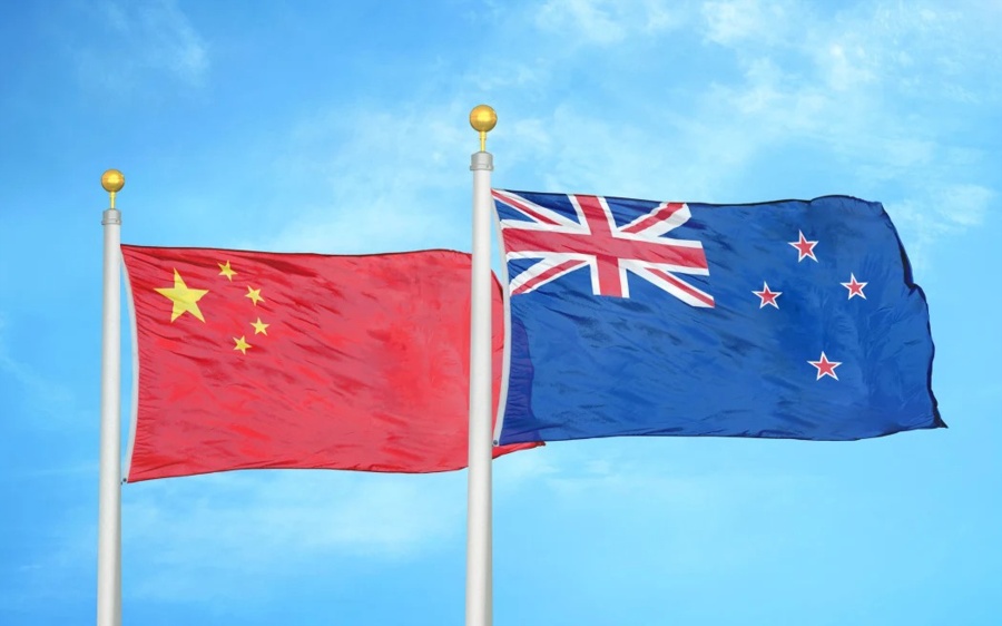 china New Zealand flag 2