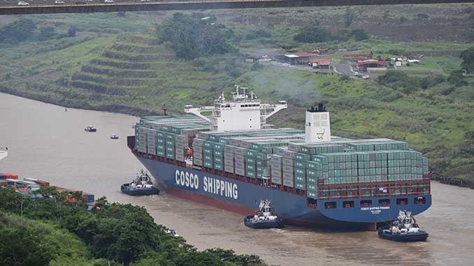 cosco china panama canal 18 July 2025 2
