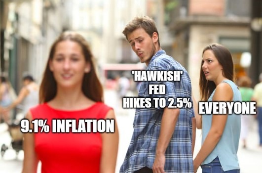 cpi hawkish fed 27 July 2022