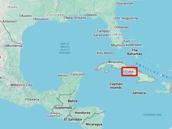 cuba trump invasion 22 January 2026 map