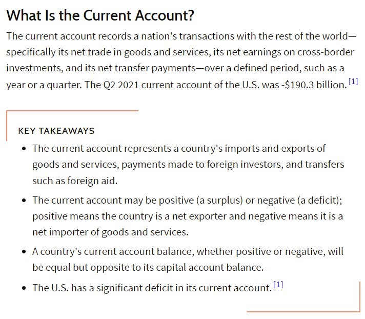 current account explanation