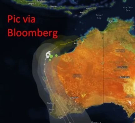 cyclone narelle lng supply 27 March 2026