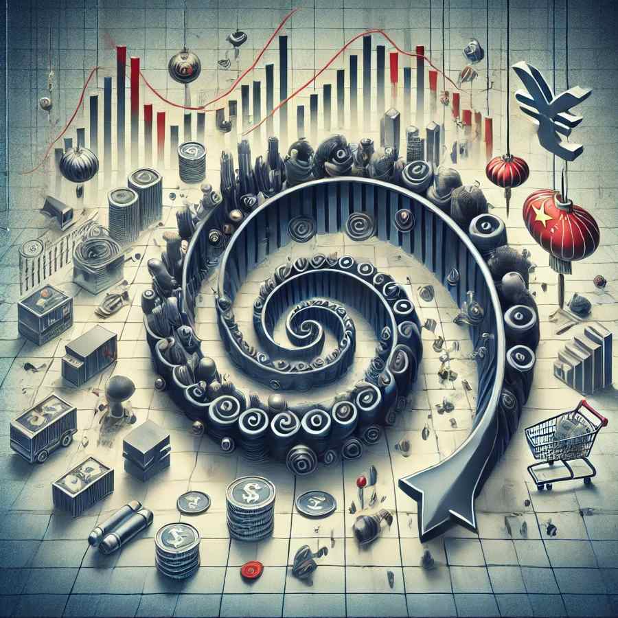 deflationary spiral china 2
