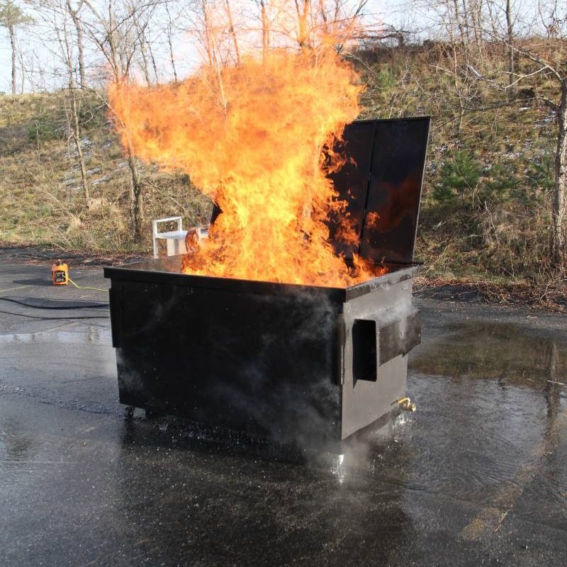 dumpster fire 10 April 2025