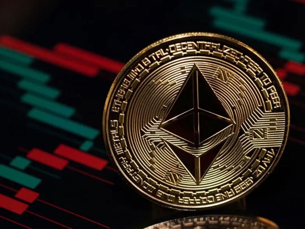 Etheruem has been a big loser on the day, down around 3%