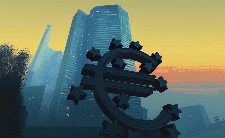 euro symbol ECB art