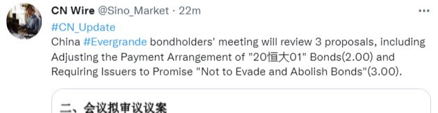 evergrande proposals January 7 2022