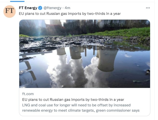 ft twitter gas ukraine 08 March 2022