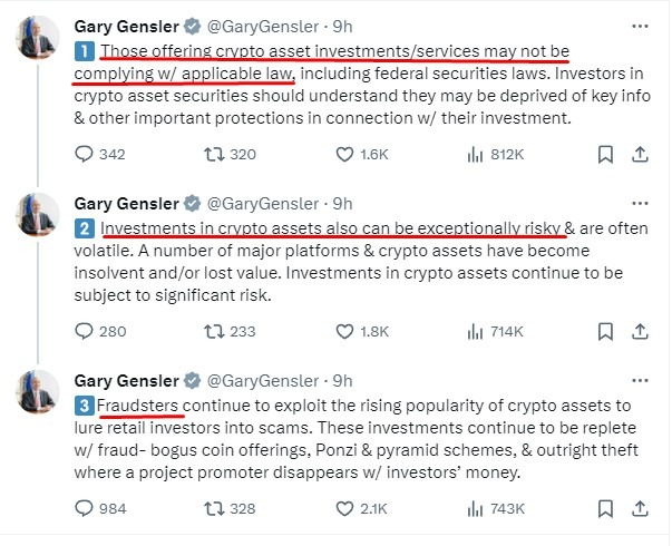 gensler Bitcoin twitter