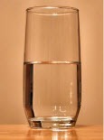 glass half empty