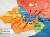 gulf coalition vs iran war map