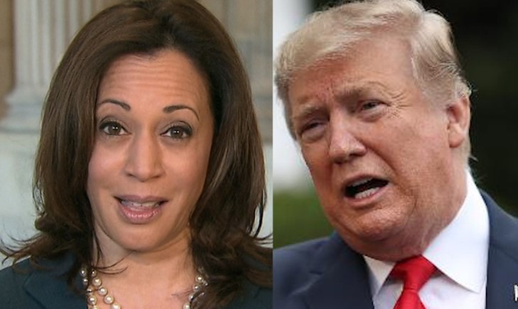 harris trump 2