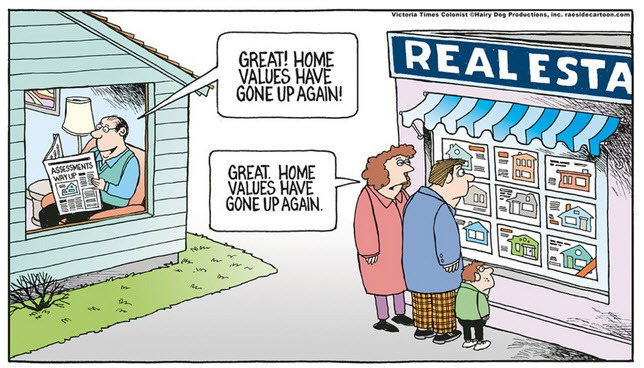 home values cartoon