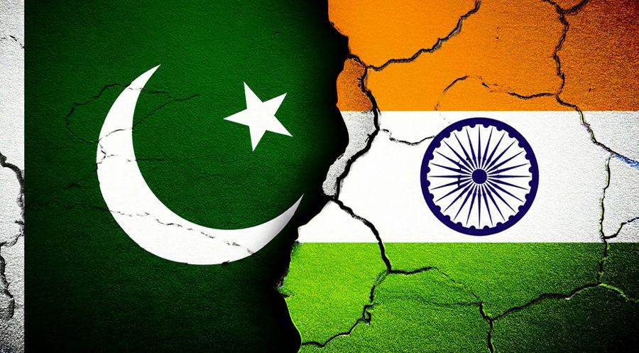 india pakistan flag 2