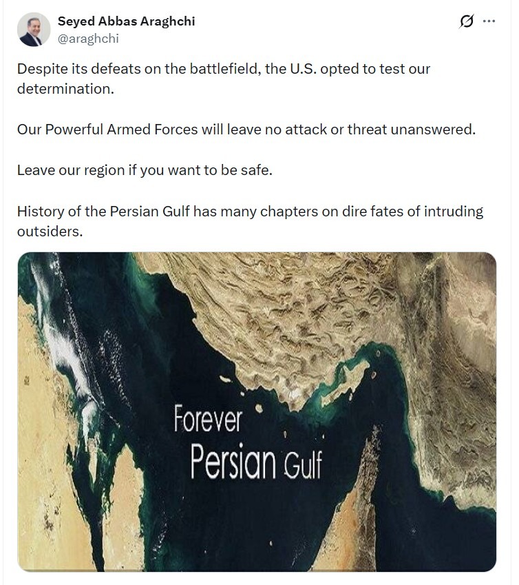 iran leave region 10 June 2026